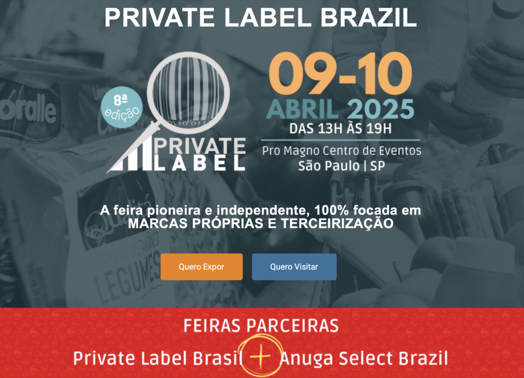 Parceria Private label Brazil e Anuga